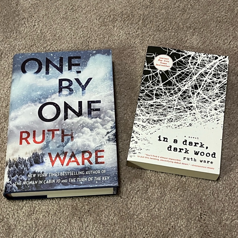 Ruth Ware book bundle. Excellent used condition